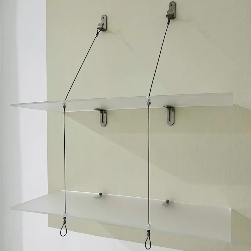 Power Tools Display Rack - Prateleira acrílica branca fosca, suporte de