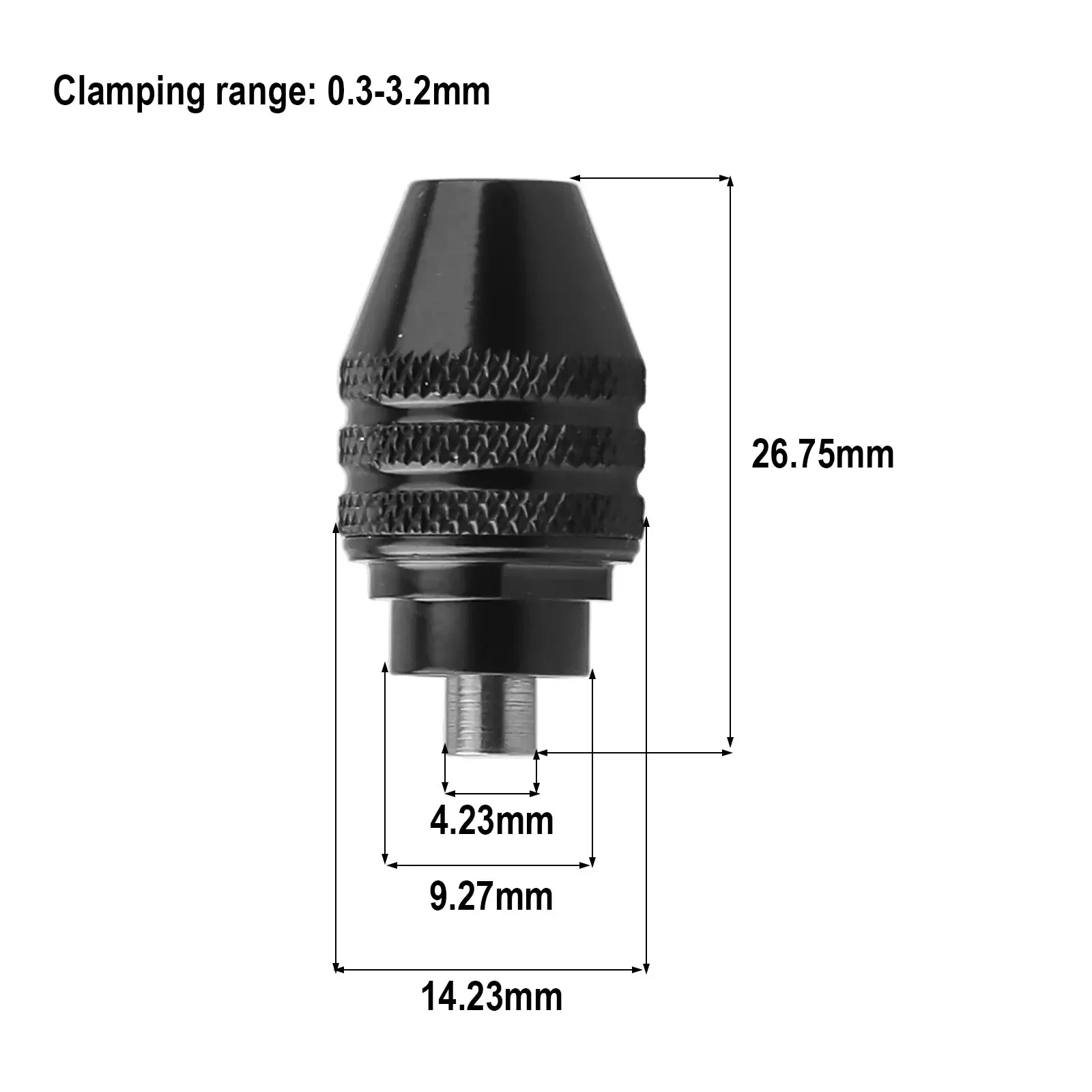 Power Z Tools - 1pc 0.3-3.2mm multi mandril de broca