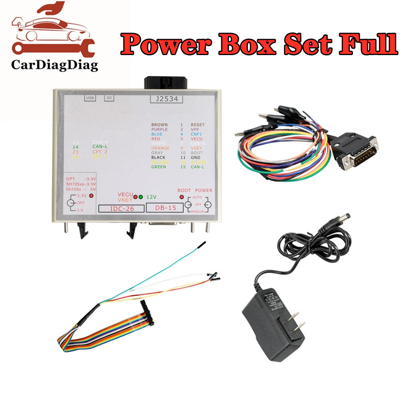 Power Tools English - Caixa de energia para jtag usado