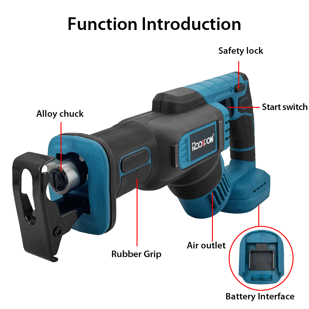 Alternativo elétrico para serr - Reciprocating Saw Cordless avaliação e preço