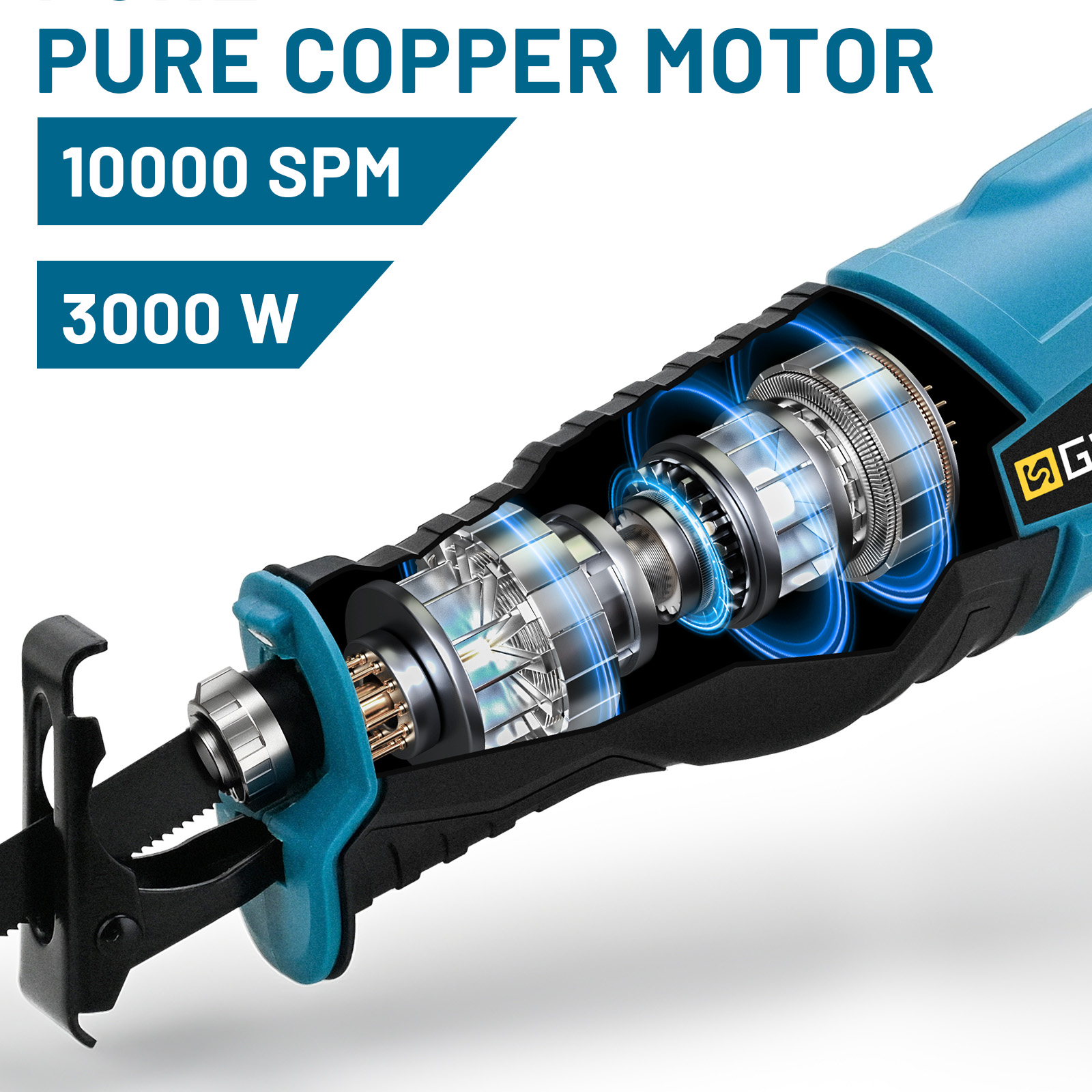 Gismo 3000w 10000spm serra elé - Reciprocating Saw Cordless avaliação e preço