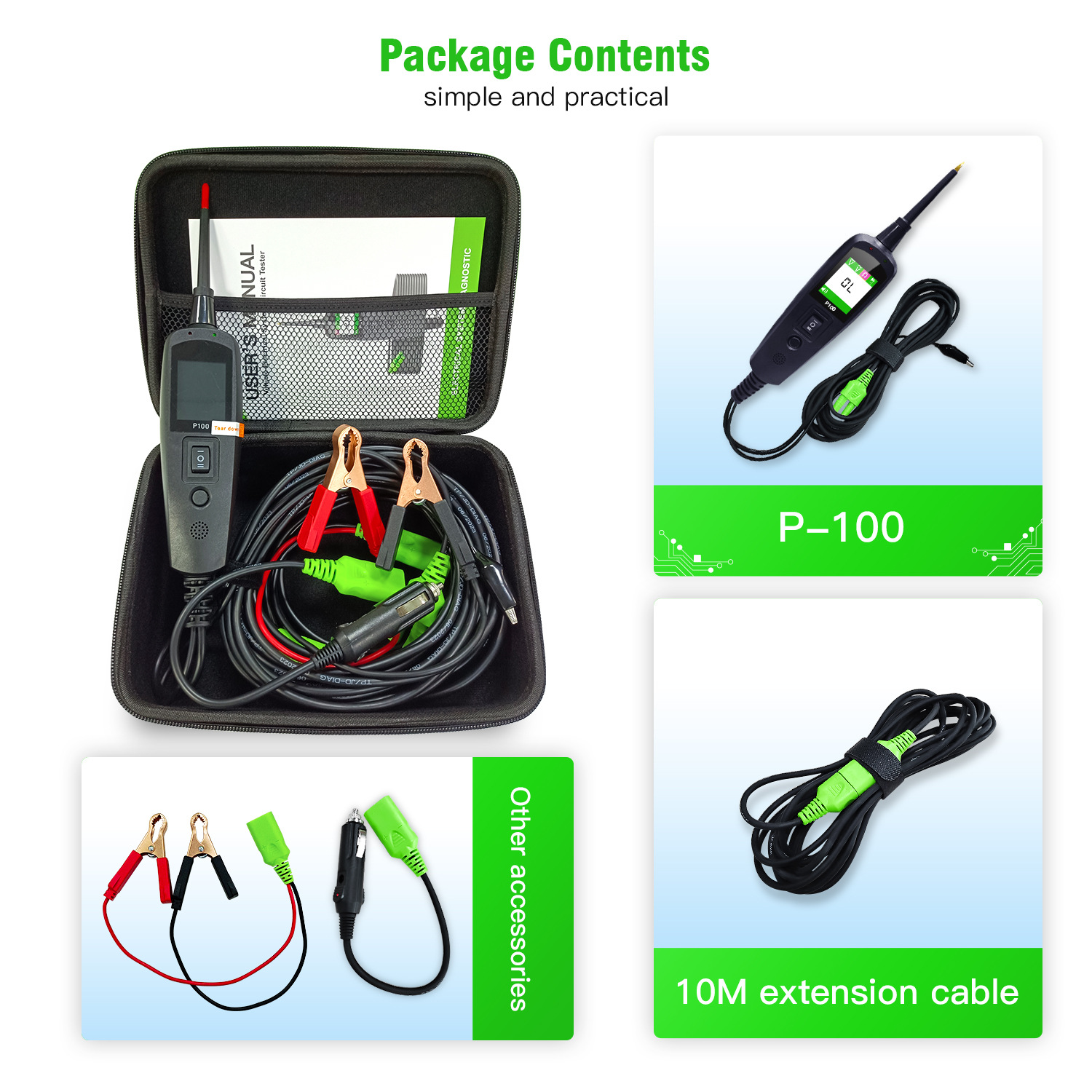 Para Testador de Circuito Elét - Power Tools English avaliação e preço