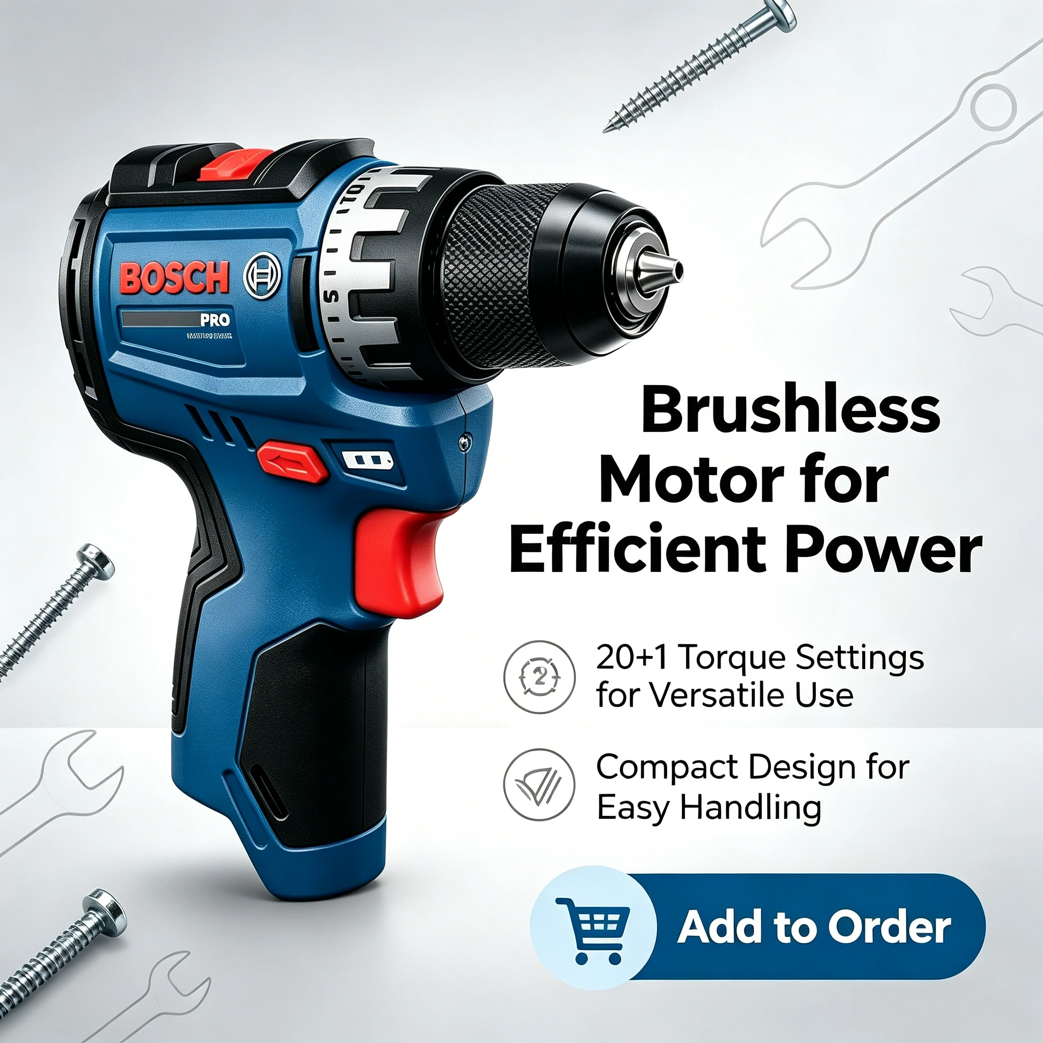 Furadeira Sem Fio Bosch Profes - Power Z Tools avaliação e preço