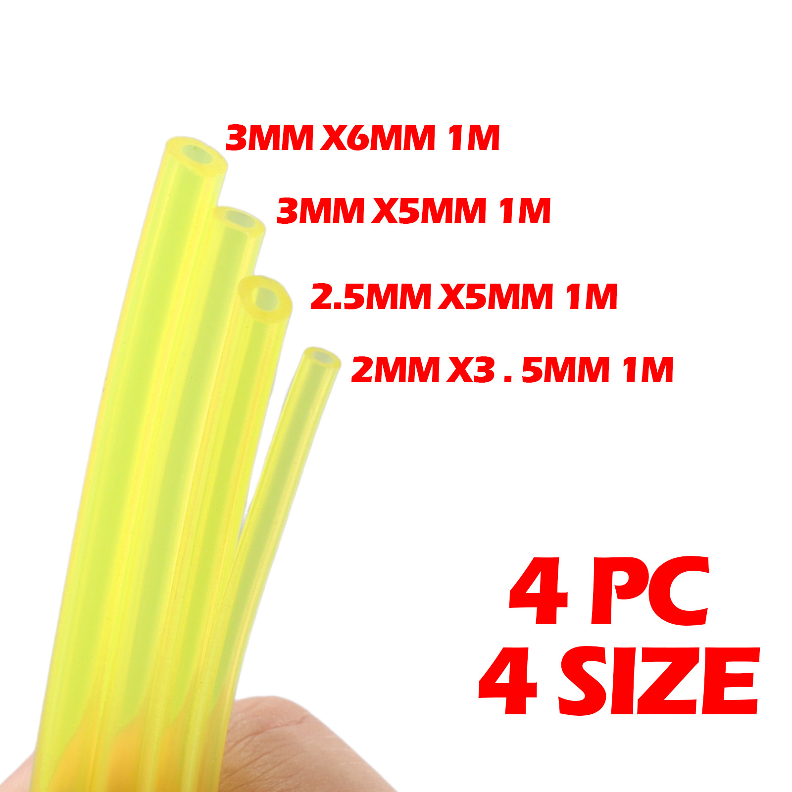 4 pçs 4 tamanhos mangueira de  - Power Tools Youtube avaliação e preço