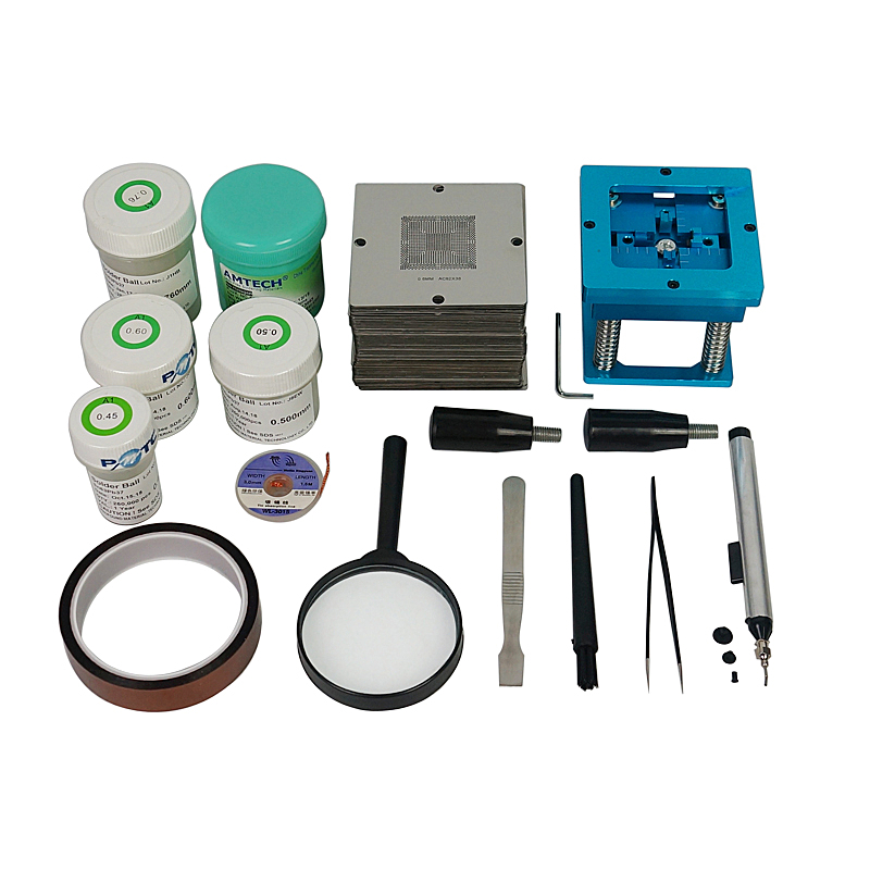 Estênceis bga 184 peças, model - Power Tools Toolstation avaliação e preço