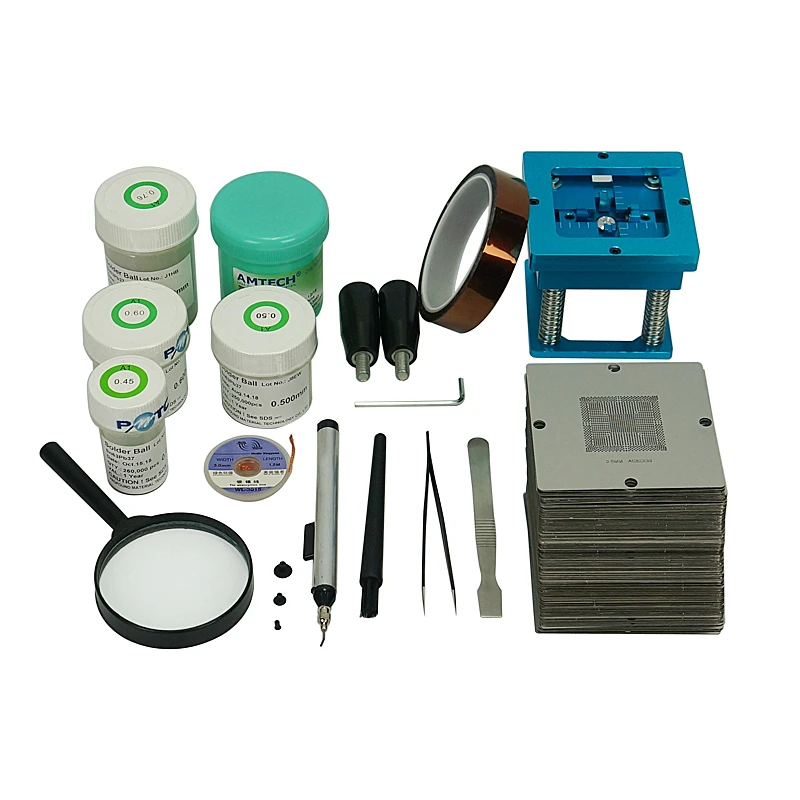 Estênceis bga 184 peças, model - Power Tools Toolstation avaliação e preço
