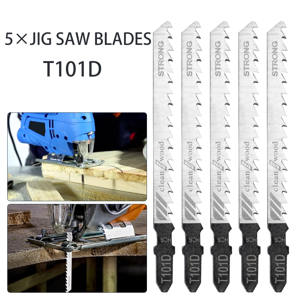 5pcs T101D 65MN Jag Saw Blades - Power Tools Youtube avaliação e preço