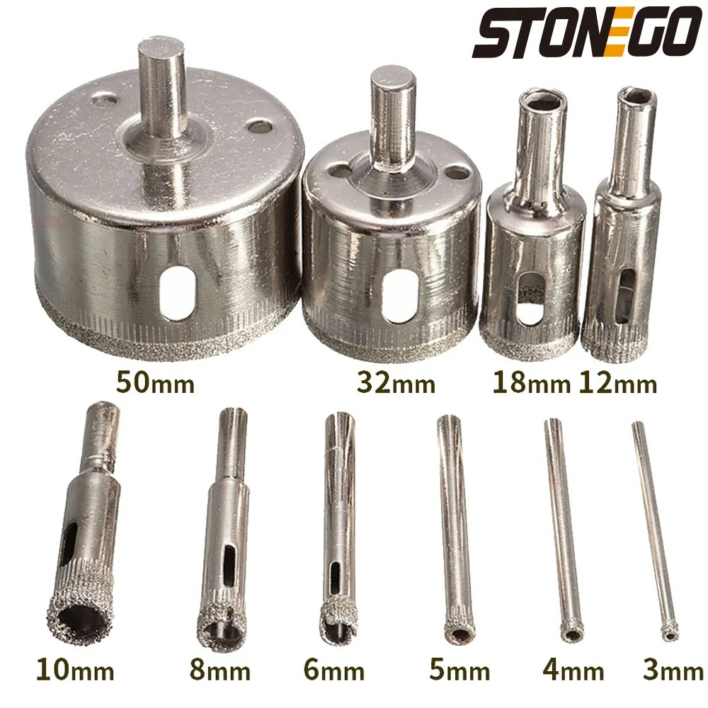 STONEGO-Conjunto de brocas com - Tile Cutter Electric avaliação e preço
