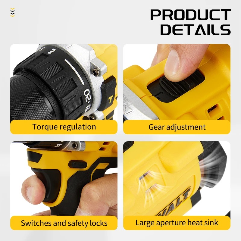 NOVO 2026 DEWALT DCD805 Furade - Power Z Tools avaliação e preço