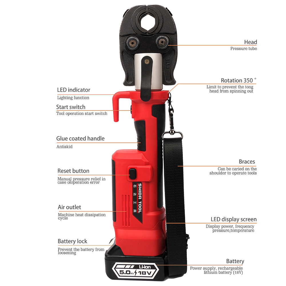 Ferramenta de Crimpagem de Tub - Power Tools Hydraulic avaliação e preço